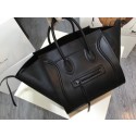 Celine Luggage Phantom Tote Bag Smooth Leather CT3372 Black Tl5146Cw85