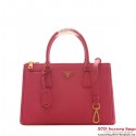 First-class Quality Prada Saffiano Leather 30cm Tote Bag BN1801 Rose Tl6664xO55