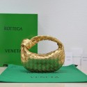 Hot Bottega Veneta Mini intrecciato leather top handle bag 651876 gold Tl16680cT87