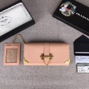 Imitation Prada Cahier Saffiano Leather Wallet Large 1MH132 apricot Tl6706sJ18