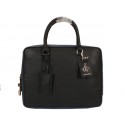 Prada Original Leather Briefcase 305M Black Tl6640nB26