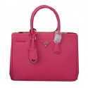 Prada Saffiano Leather Tote Bag PBN1801 Rose Tl6615Ag46