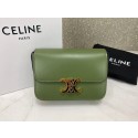 Replica Celine MINI CLASSIC BAG IN BOX CALFSKIN CL01503 green Tl4878ui32