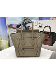 AAA Replica Celine Luggage Micro Tote Bag Original Leather CLY33081M Khaki Tl5085Oy84