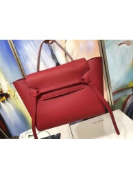 Celine Belt Bag Original Litchi Leather C3349 Red Tl5160ki86