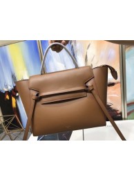 Celine Belt Bag Original Smooth Leather C3349 Brown&Blue Tl5163uU16