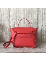 Celine Belt mini Bag Original Leather C98310 Red Tl5128UE80