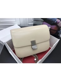 Celine Classic Box Flap Bag Original Calfskin Leather 3378 Apricot Tl5034uZ84