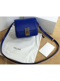 Celine Classic Box mini Flap Bag Smooth Leather C11041T Royal Tl5194Gw67