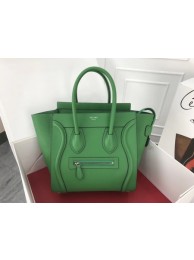Celine Luggage Micro Tote Bag Original Leather CLY33081M Green Tl5084DI37
