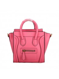 Celine Luggage Nano Bag Smooth Leather C106 Pink Tl5228Mc61