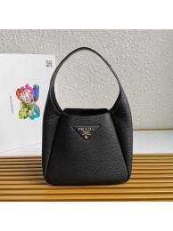 Imitation Prada original leather tote bag 1BC127 black Tl5670QN34