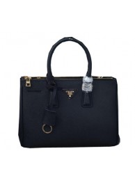Prada Saffiano Leather Tote Bag PBN1801 Black Tl6621RX32