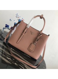 Prada Saffiano original Leather Tote Bag BN2838 pink Tl6392Ym74