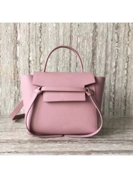 Replica Cheap Celine mini Belt Bag Original Calf Leather A98310 pink Tl5016QC68