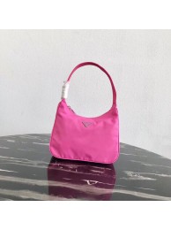 Replica Prada Re-Edition nylon Tote bag MV519 pink Tl6208Ix66