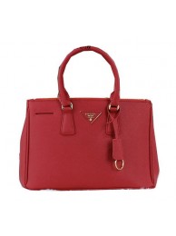 Replica Prada Saffiano Leather Tote Bag PBN1801 Red Tl6618ij65