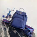 AAA 1:1 Prada original Leather backpack 1BZ035 blue Tl6402yF79