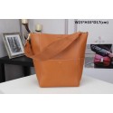 Best 1:1 CELINE Sangle Seau Bag in Smooth Leather C3371 Brown Tl5105OR71