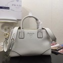Best Prada Calf leather bag 1BA2019 white Tl6486Ml87