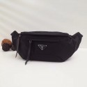 Best Quality Imitation Prada Technical fabric belt bag 2VL008 black Tl6528dK58