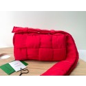 Bottega Veneta nylon shoulder bag 591977 red Tl16666Eb92