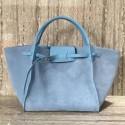 Celine Belt Bag Original Skin Leather CL18221 blue Tl5061ea89