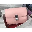 Celine Classic Box Flap Bag Original Calfskin Leather 3378 Pink Tl5043pk20
