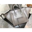 Designer Celine Luggage Phantom Tote Bag Smooth Leather CT3372 Grey Tl5145vs94