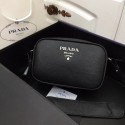 Fake Best Prada Calf leather shoulder bag 1841 black Tl6367Nk59