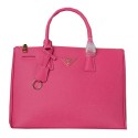 First-class Quality Prada Saffiano Calfskin Leather Tote Bag PBN1786 Rose Tl6629fm32