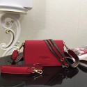 Imitation Prada Calf leather shoulder bag 66133 red Tl6385Za30