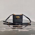Knockoff Prada Saffiano leather Prada Symbole bag 1BD270 black Tl6030Lg61