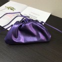 Luxury Bottega Veneta Nappa lambskin soft wide large Shoulder Bag 585852 purple Tl17097QT69