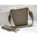 Luxury Celine Calfskin Leather Shoulder Bag 5530 grey Tl5052QT69