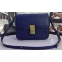 Luxury Celine Classic Box Flap Bag Calfskin Leather C88008 Royal Tl5189Lv15