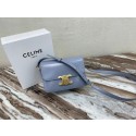 Luxury Celine TEEN TRIOMPHE BAG IN SHINY CALFSKIN MINERAL 188423 purple Tl4771UV86