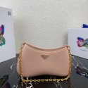 Luxury Prada Saffiano leather shoulder bag 2BC148 pink Tl6064kp43