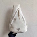 Prada Brushed leather bag 2VH092 white Tl5922dX32