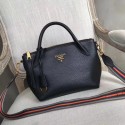 Prada Calf leather bag 1BH111 black Tl6468Rk60
