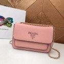 Prada Calf leather shoulder bag 3011 pink Tl6384mV18