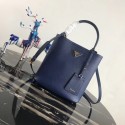 Prada Double Saffiano leather bag 1BA212 blue Tl6529LG44