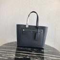 Prada Embleme Saffiano leather bag 2VE015 dark blue Tl6296kC27