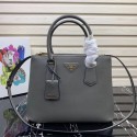 Prada Galleria Saffiano Leather Bag 1BA232 Grey Tl6360Jz48