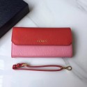 Prada leather mini-bag 1DF003 pink&red Tl6692yj81