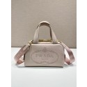 Prada leather tote bag 1DH770 light pink Tl5715nS91