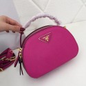 Prada Odette Saffiano leather bag 1BH123 rose Tl6443vN22