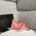 Prada Re-Edition 2005 nylon mini shoulder bag 1BH203 pink Tl6184Xp72