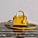 Prada Saffiano leather mini-bag 2BA269 yellow Tl6122jf20