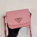 Prada Saffiano leather mini shoulder bag 2BD249 pink Tl6109bm74